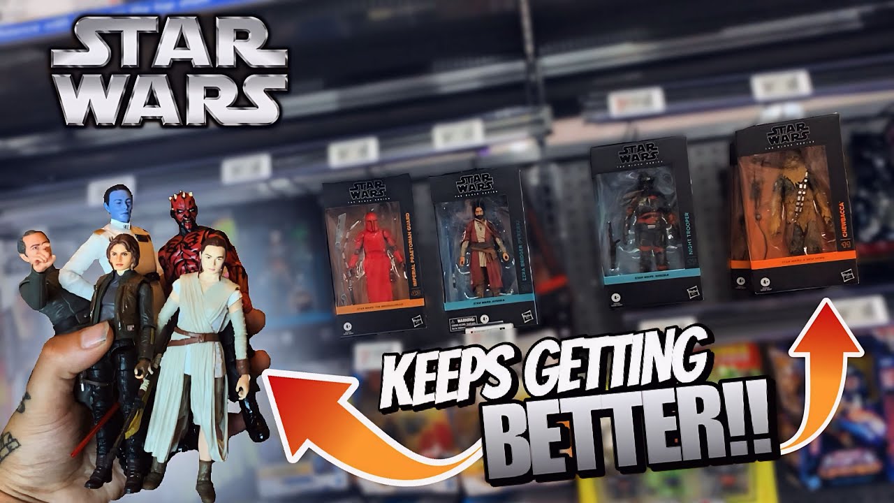 Охота и добыча фигурок Star Wars Black Series!