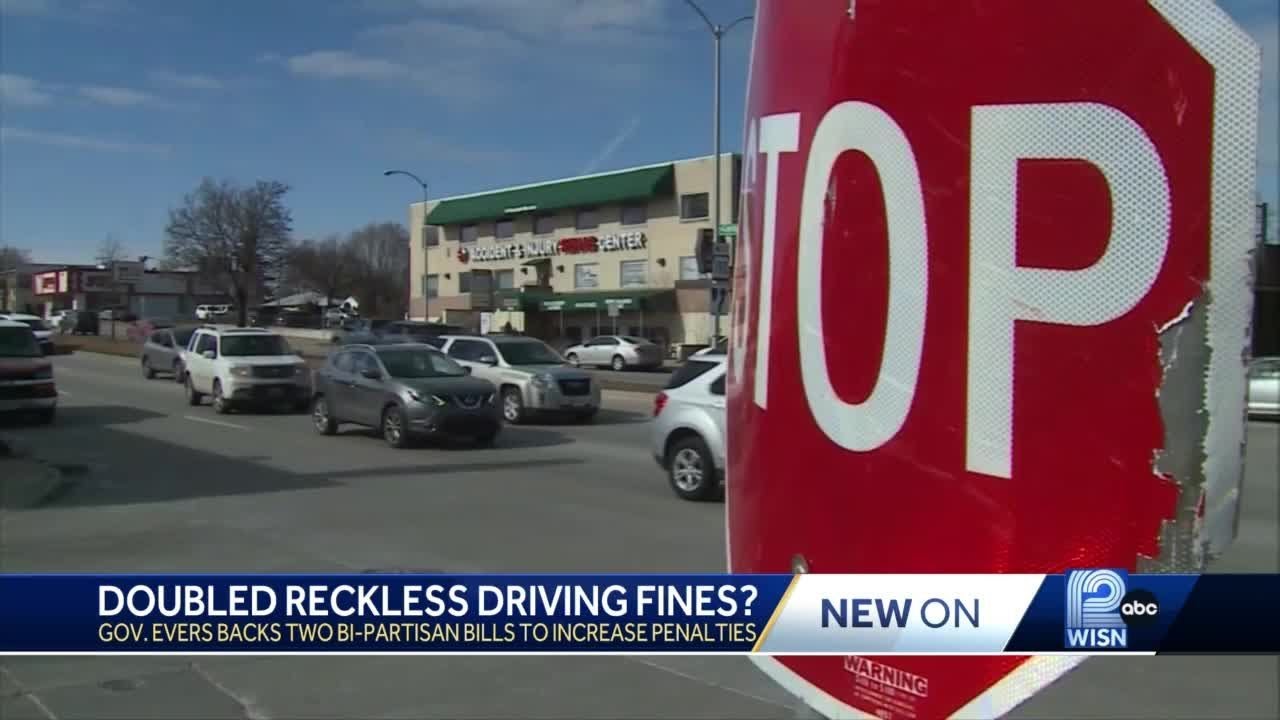 Doubled reckless driving fines?