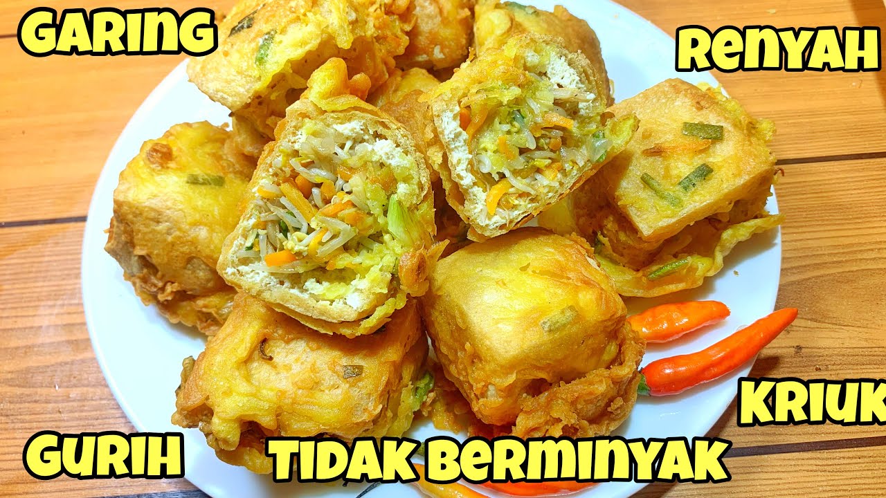 tahu isi sayuran crispy renyah Spesial ada isianya yang bikin menarik dan laku banget