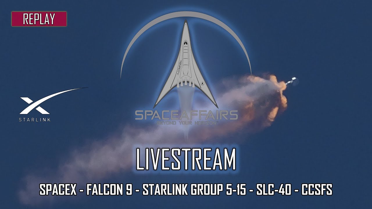 SpaceX  - Falcon 9 - Starlink Group 5-15 - SLC-40 - CCSFS - July 16, 2023