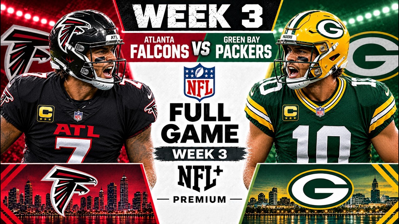 Atlanta Falcons &mdash; Green Bay Packers: полный матч | 3-я неделя NFL | 25 сентября 2026 г.
