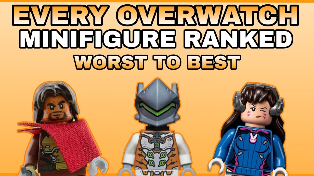 Ranking EVERY Minifigure from LEGO’s CANCELED Overwatch Theme