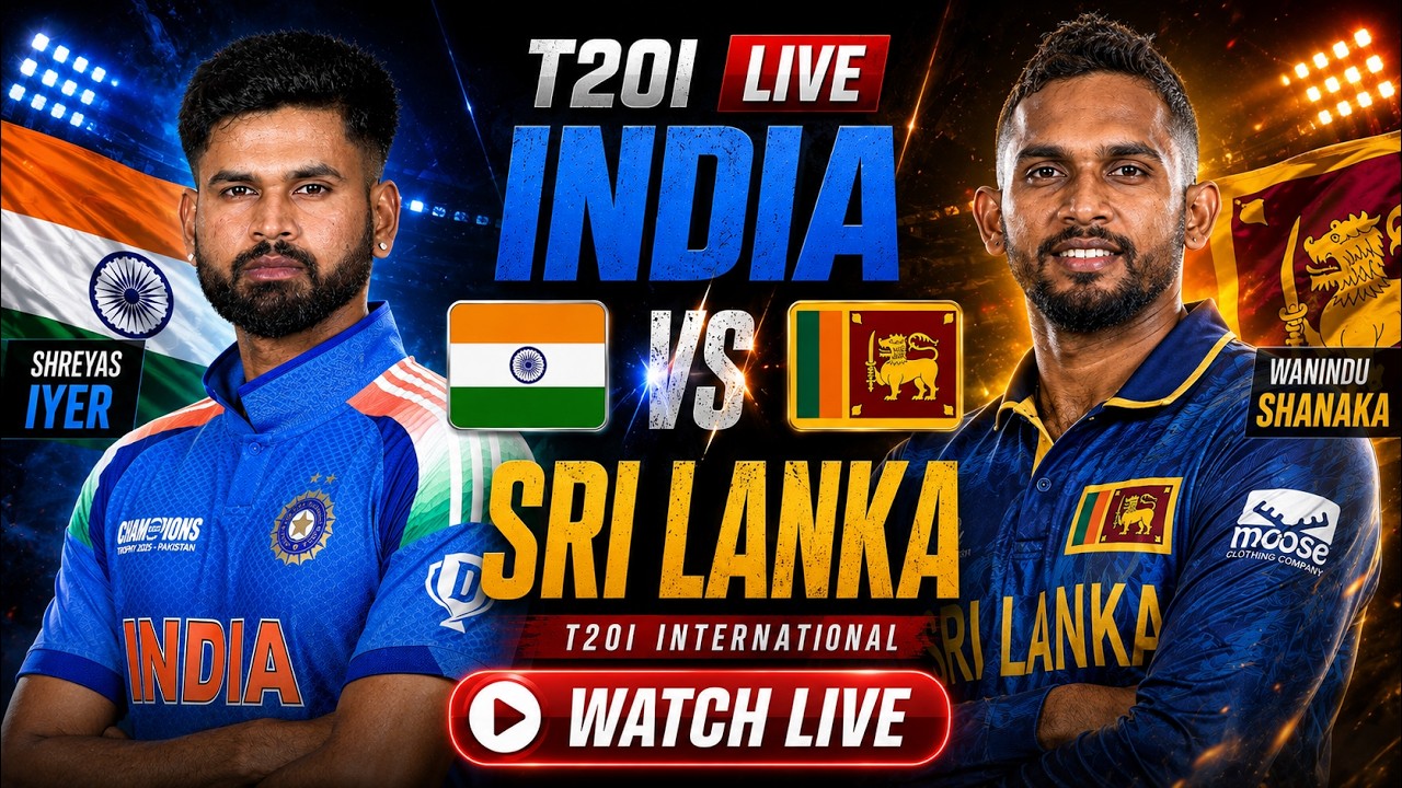 INDIA VS SRI LANKA T20I LIVE Now | Cricket 26 Gameplay &ndash; Explosive Shots & Final-Ball Drama