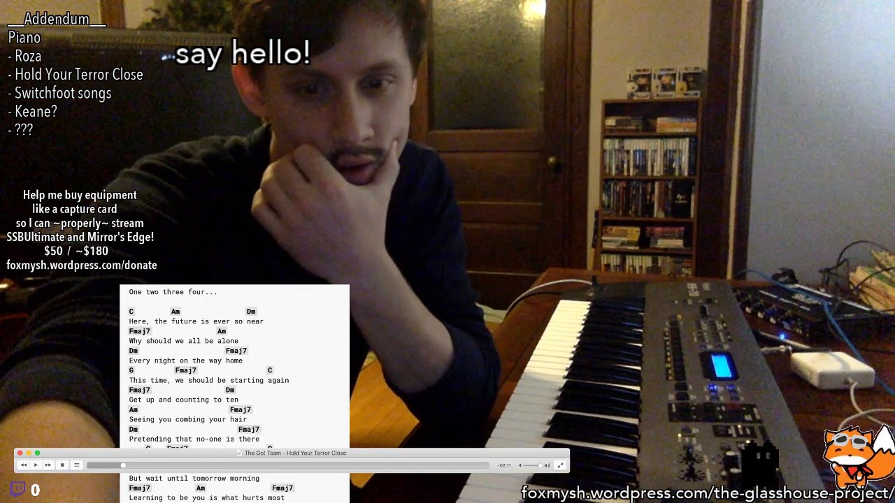 Piano &mdash; Glasshouse Project Livestream VOD Feb02'19