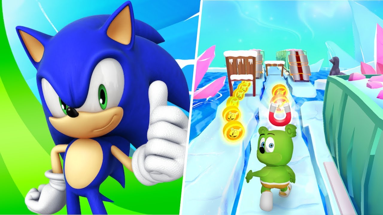 Subway Princess Runner VS Sonic Dash Endless Run Gameplay | Dino Club 🦖