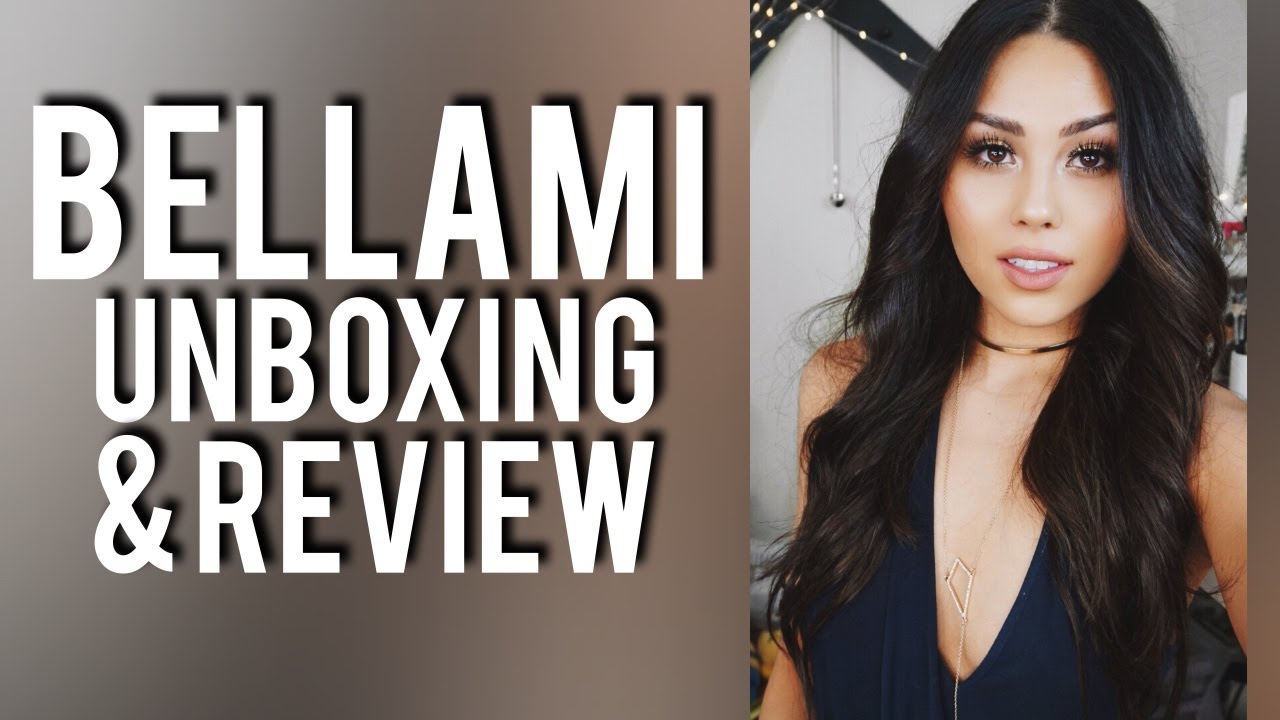 Bellami Hair Extensions Unboxing / First Impression Review | Roxette Arisa