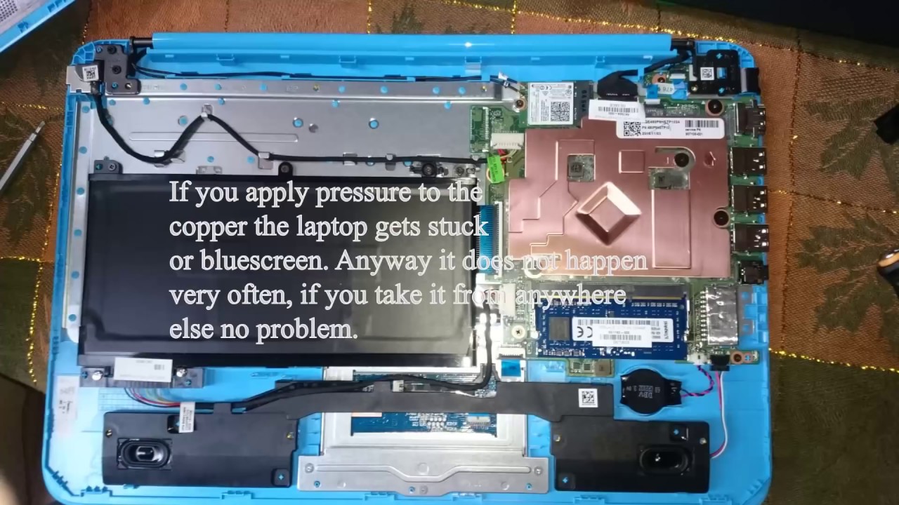 Hp Stream 14 Dissasembly teardown