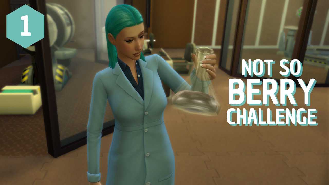 The sims 4 / Not so berry challenge / Del 1 / Möt Freja 🤗🧑‍🔬