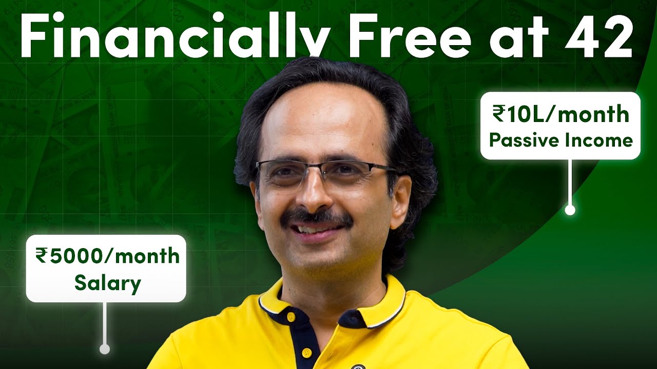 From ₹5000/month to Financial Freedom: The Journey, Investment Breakup, Passive Income