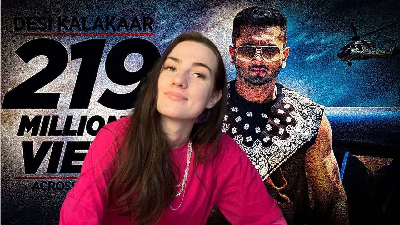Russian Girl Reacts : Desi Kalakaar | Yo Yo Honey Singh | Reaction