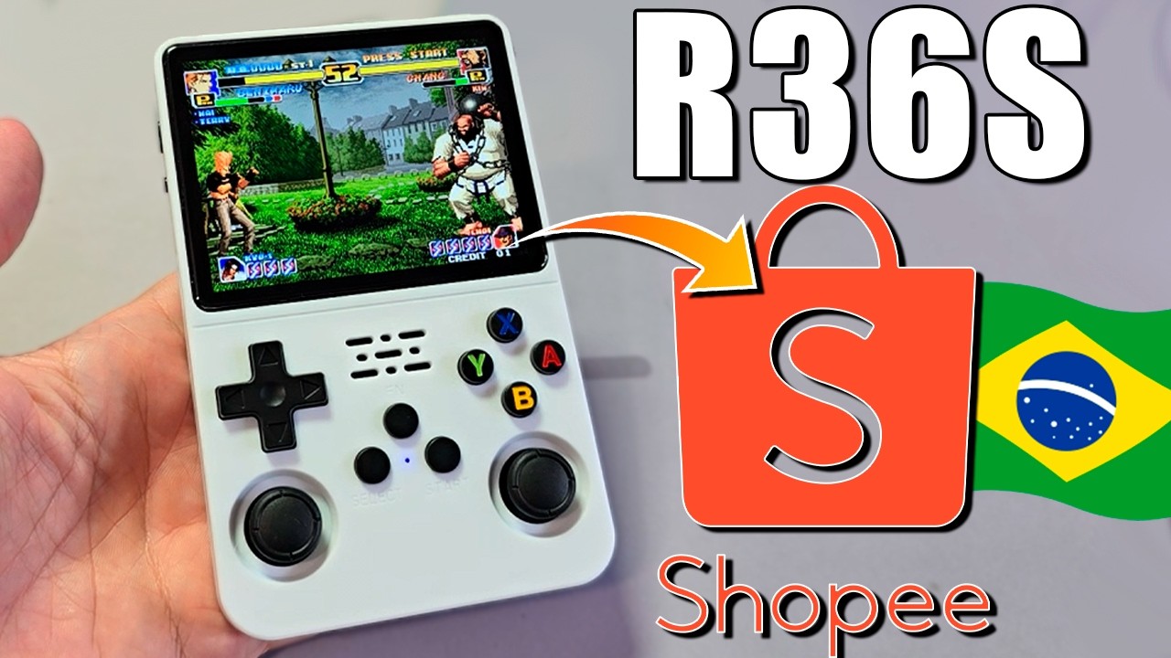 R36S da Shopee estoque no Brasil SEM TAXA extra vale a pena? [LEIA A DESCRIÇÃO]