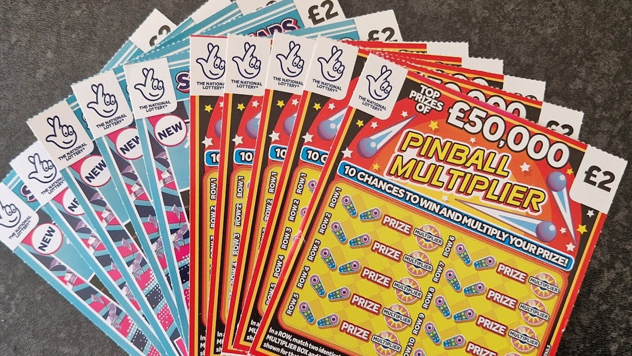 £20 of Allwyn UK National Lottery Scratch Cards Brand New Pinball Multiplier Vs 5 Years For You