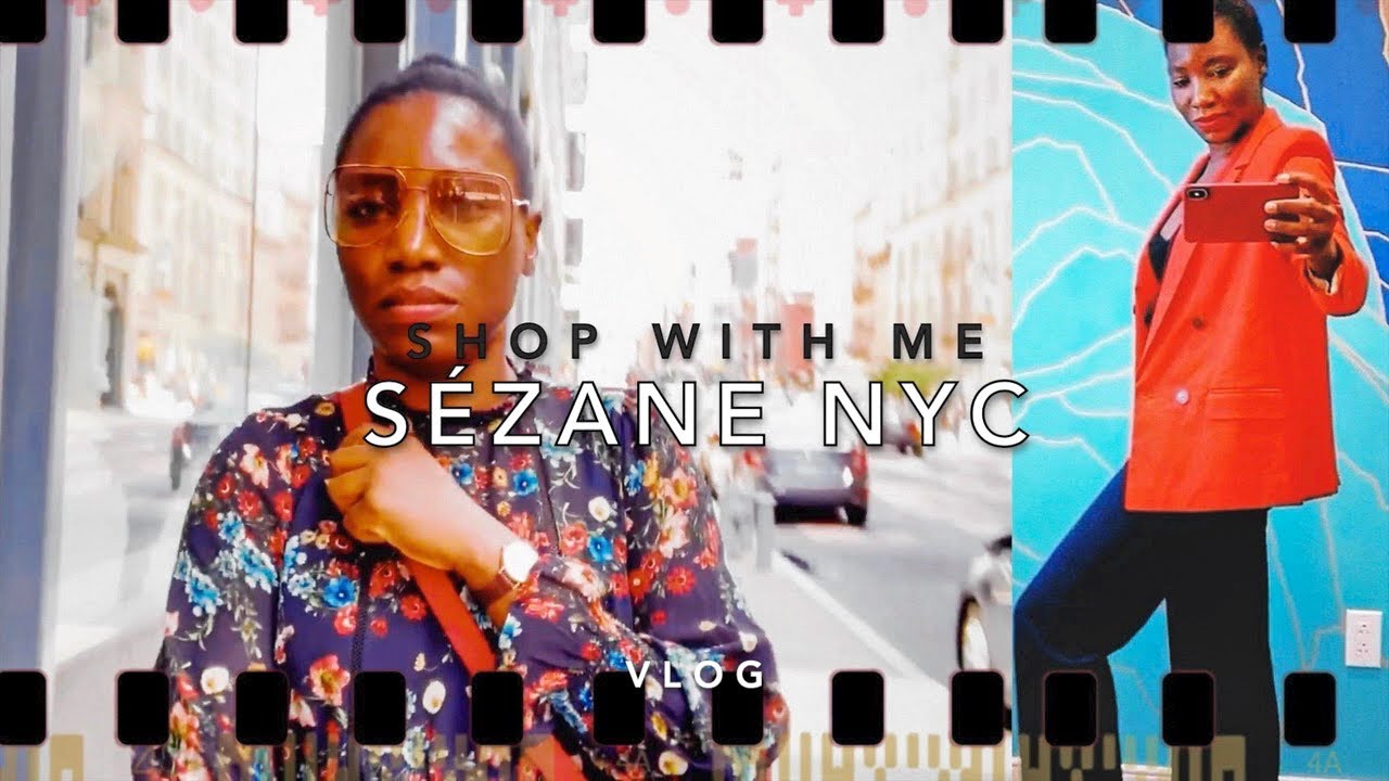 Vlog: Shop with me Sézane NYC