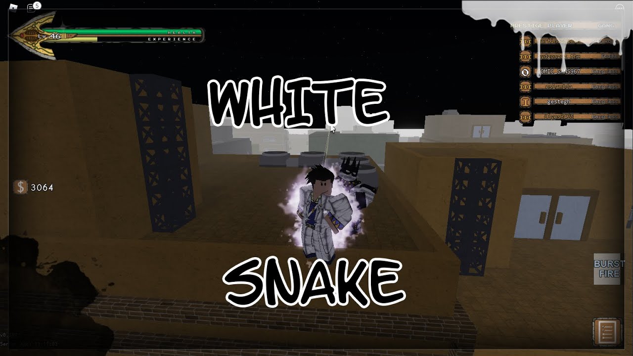 [YBA] HOW TO OBTAIN WHITE SNAKE