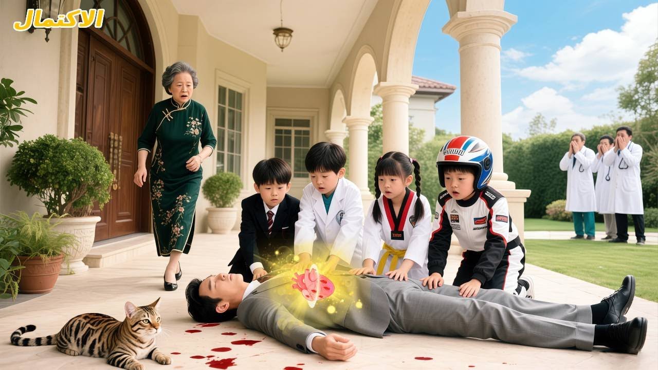 أعلن جميع الأطباء وفاة الـCEO، لكن 4 توائم عباقرة أنقذوه بدم قلبهم! انقلاب القدر!