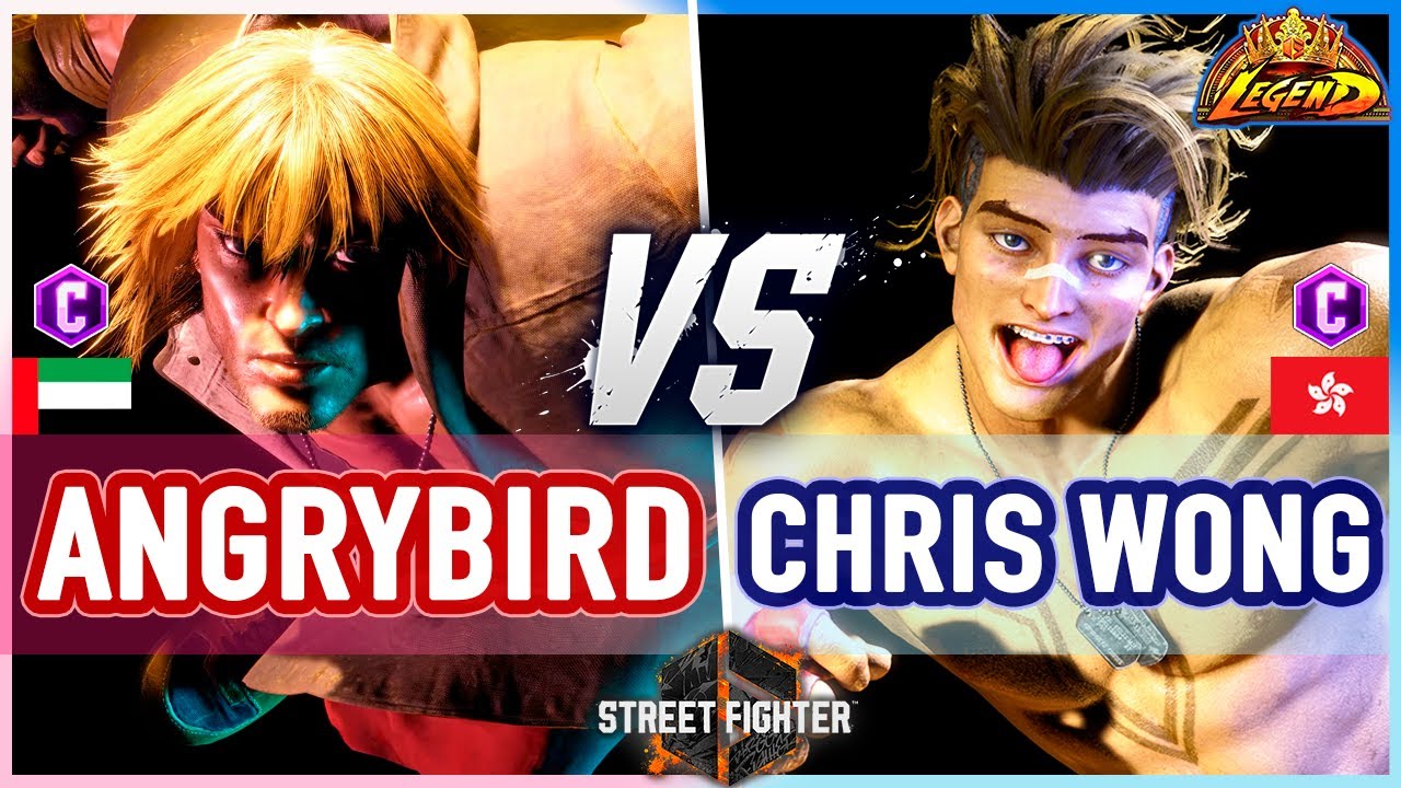 SF6 🔥 Angrybird (Ken) vs Chris Wong (Luke) 🔥 Street Fighter 6