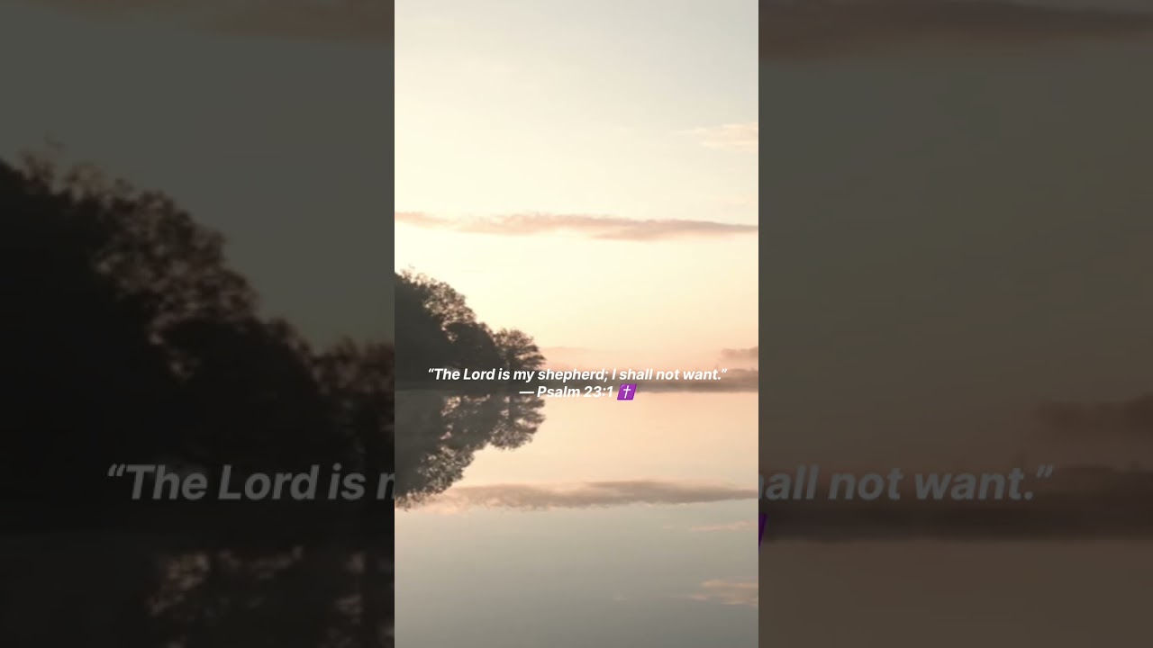 God Will Fight for You Today Psalm ✝️ | Psalm 23:1 