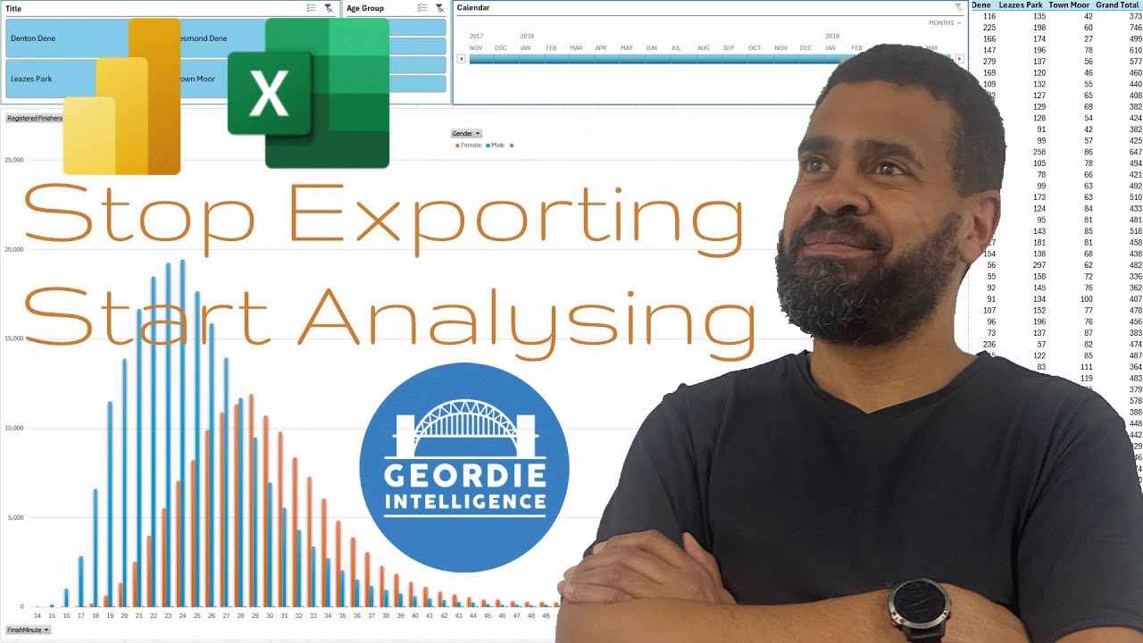 Don't Export to Excel instead Analyse in Excel with Power BI