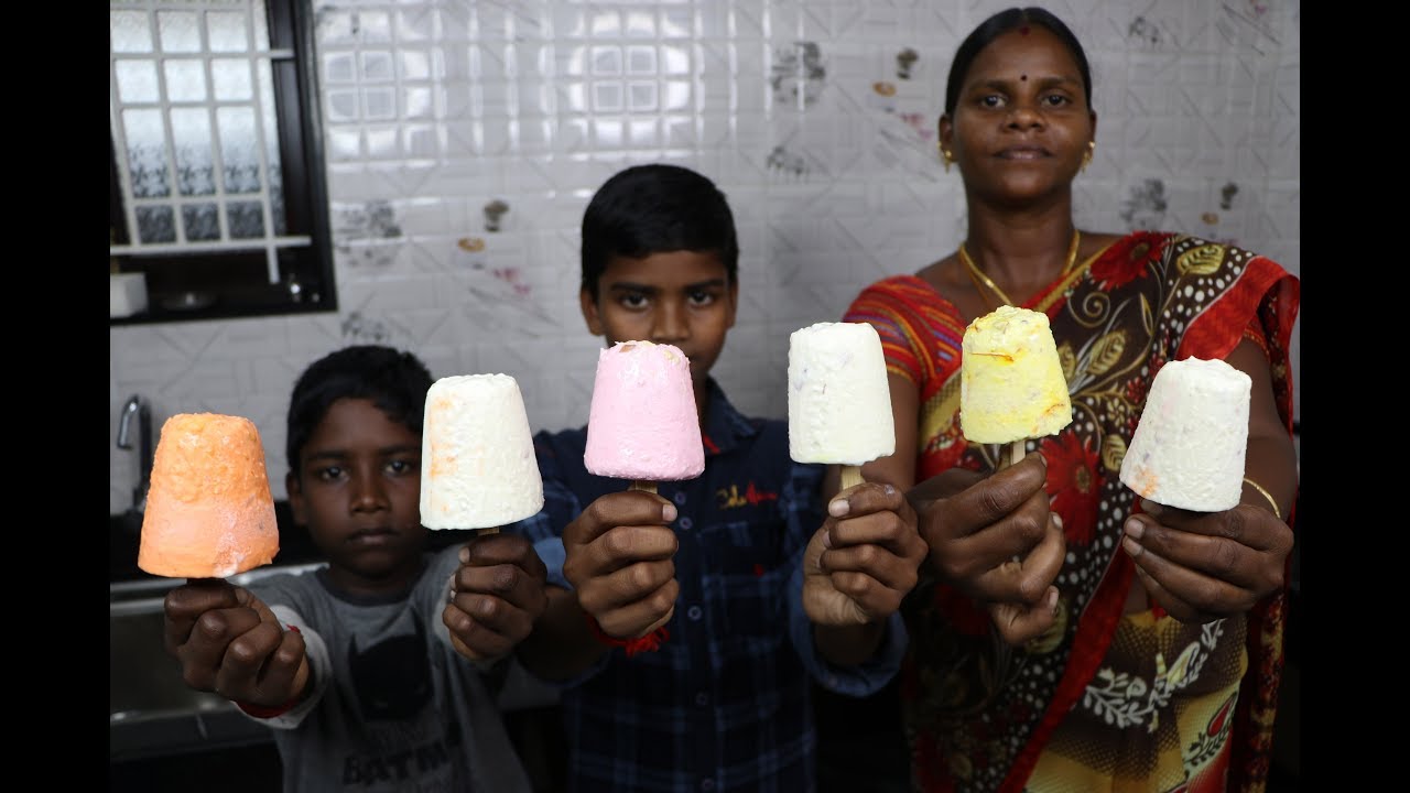 🍦🍧🍨 அசல் தள்ளு வண்டி சுவையில் குல்பி ஐஸ் வீட்டிலேயே எளிதாக செய்ய / Home Made Kulfi Ice