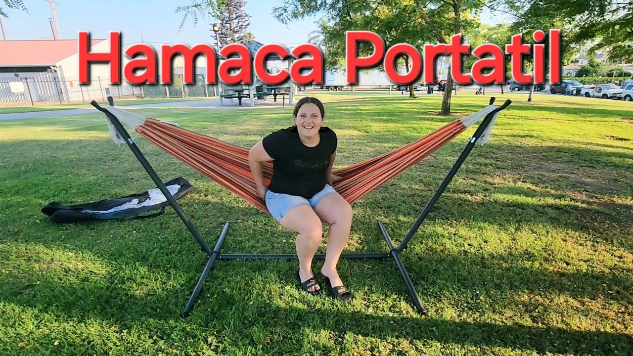 hamaca portatil doble para dos personas
