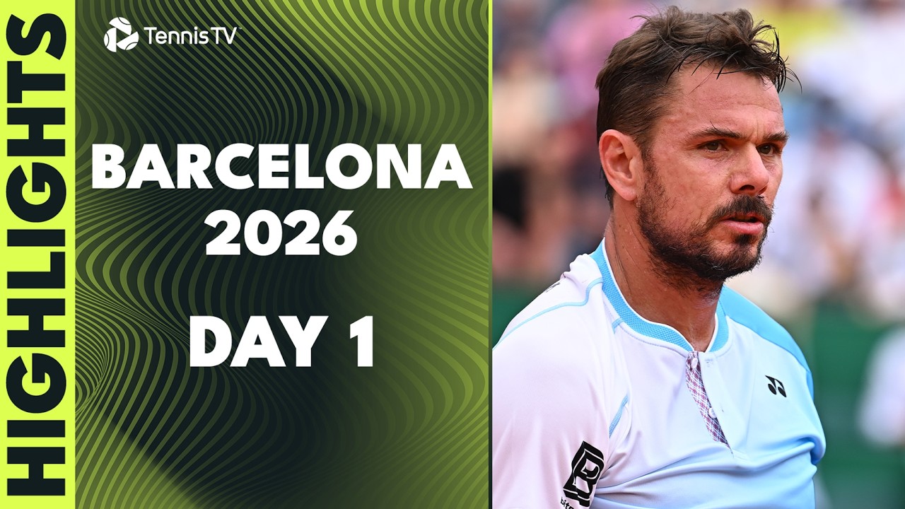 Wawrinka Takes On Norrie; Draper Begins Clay Season & More | Barcelona 2026 Highlights Day 1