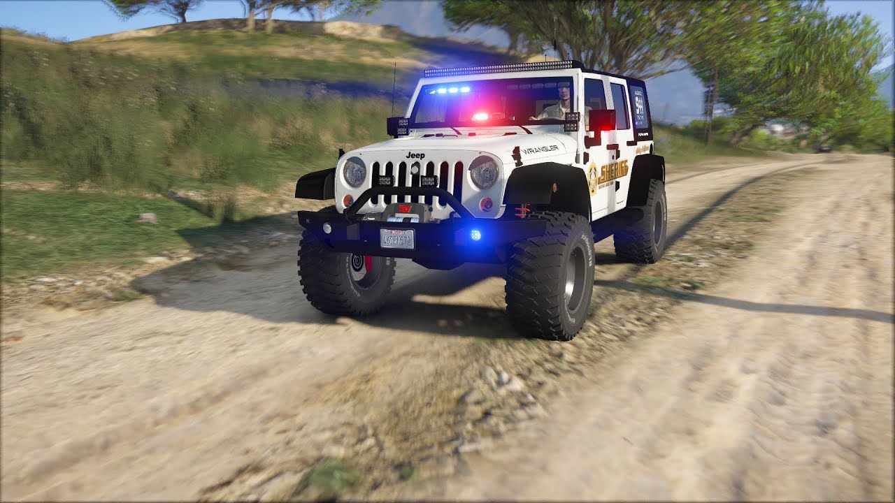 LSPDFR - Day 674 - Lifted police Jeep Wrangler