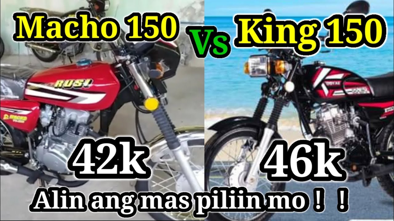 Rusi macho150 vs Skygo king150🔥Alin ang mas piliin mo！