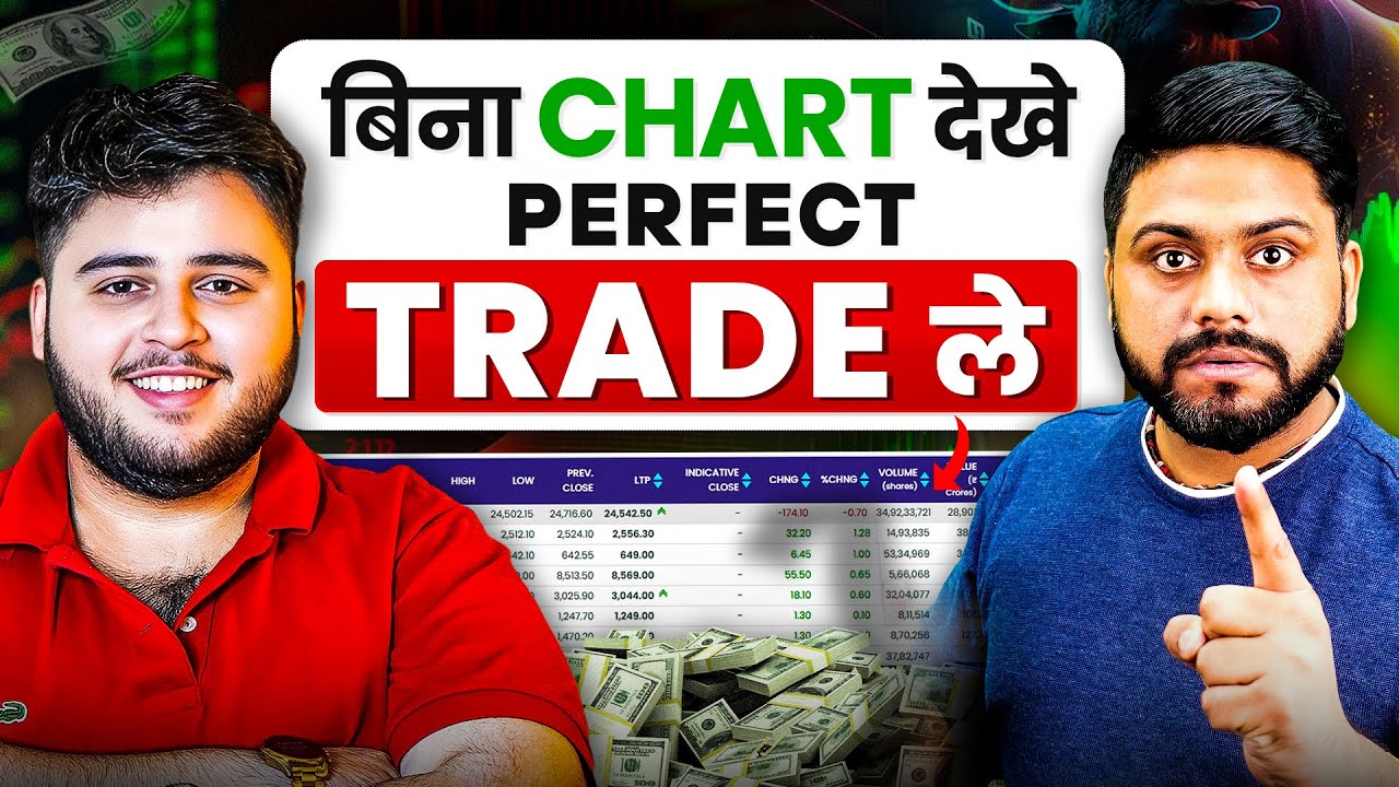 बिना Chart देखे Profit बनाना सीखो || No Chart, Only Profit!🔥|| Viral Option Chain Strategy 2025
