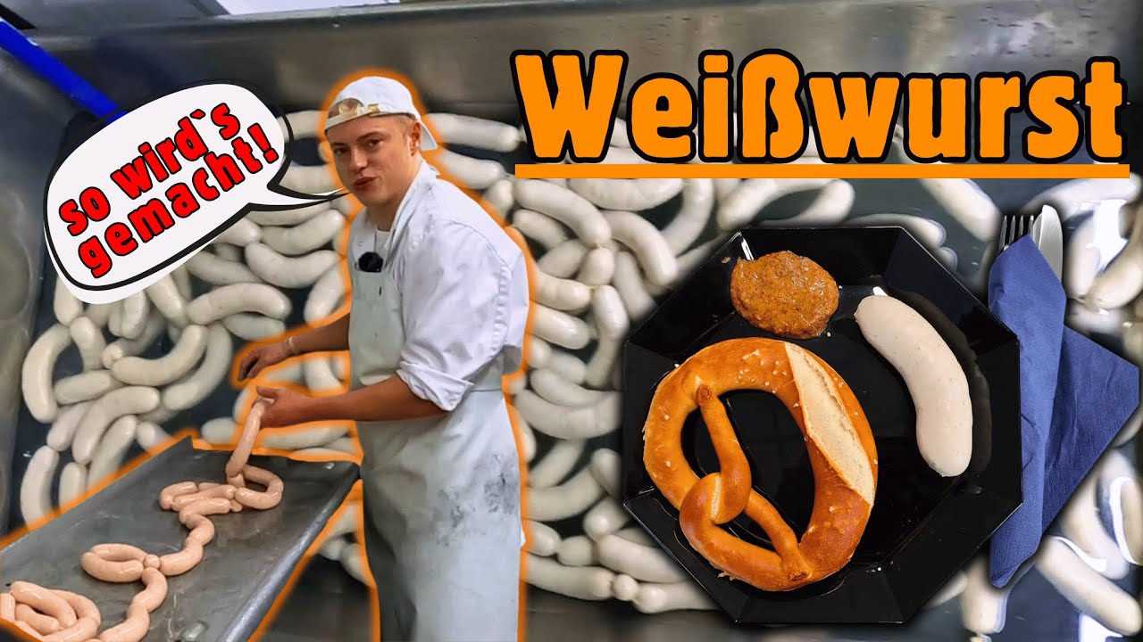 Weißwurst Herstellen  🌭 – Handwerk hautnah💪🏼