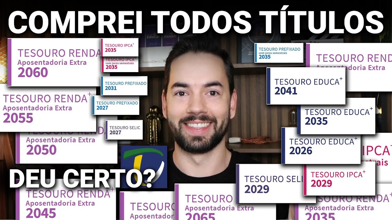 Comprei TODOS os Títulos do Tesouro Direto: O Resultado Após 1 Ano