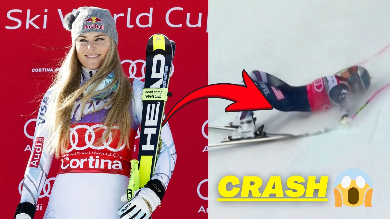Lindsey Vonn injury Update | Lindsey Vonn suffers injury one week before Olympics
