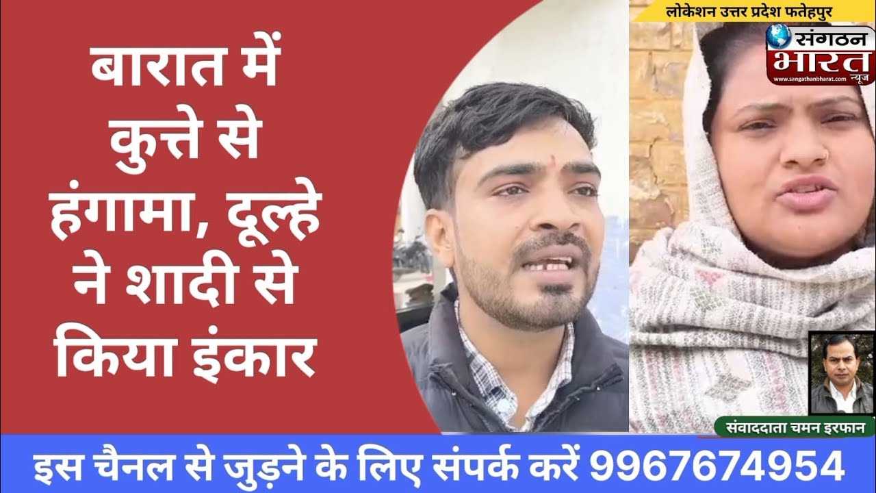 बारात में कुत्ते से हंगामा, दूल्हे ने शादी से किया इंकार