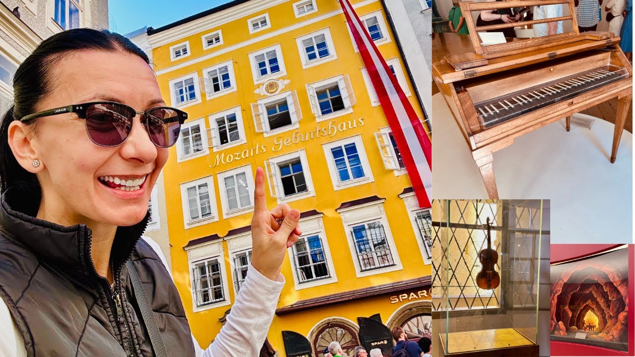 Mozart Museum-Birthplace  and Residence in Salzburg ! #salzburg #travel #mozart #mozartmuseum