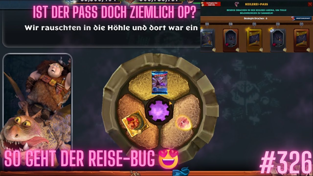 So funktioniert der Reise-Bug❤️‍🔥😍/Dragons Rise of Berk #326