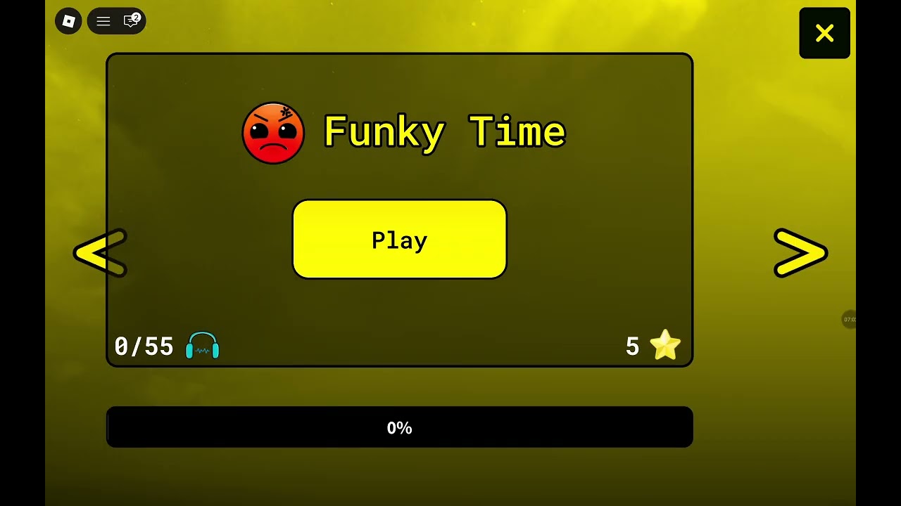 I play geometry dash in roblox