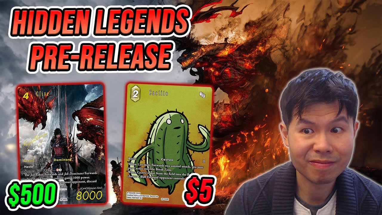Hidden Legends Prerelease Kit Opening and FFTCG Talk