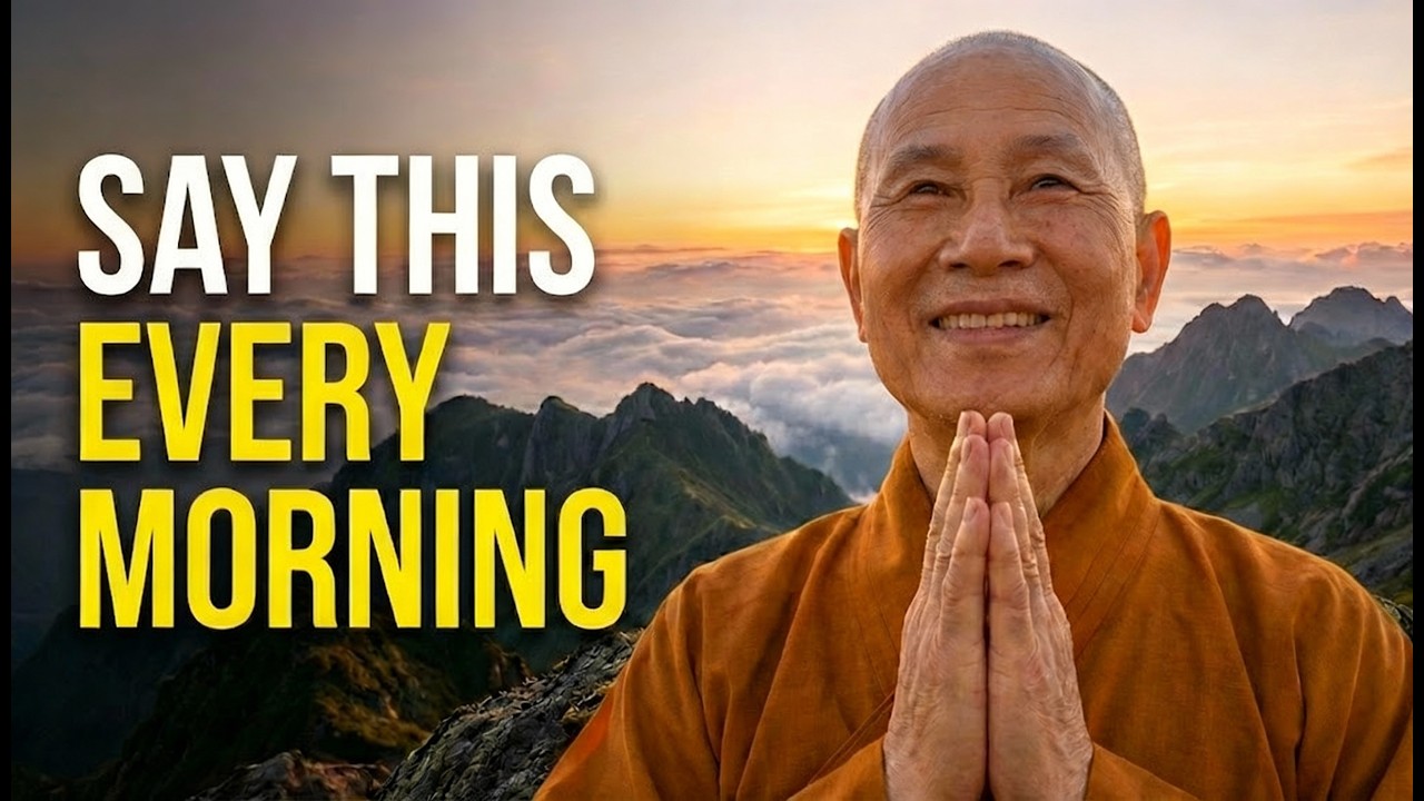 7 Powerful Things You Should Tell Yourself Every Morning  | Buddhist Routine