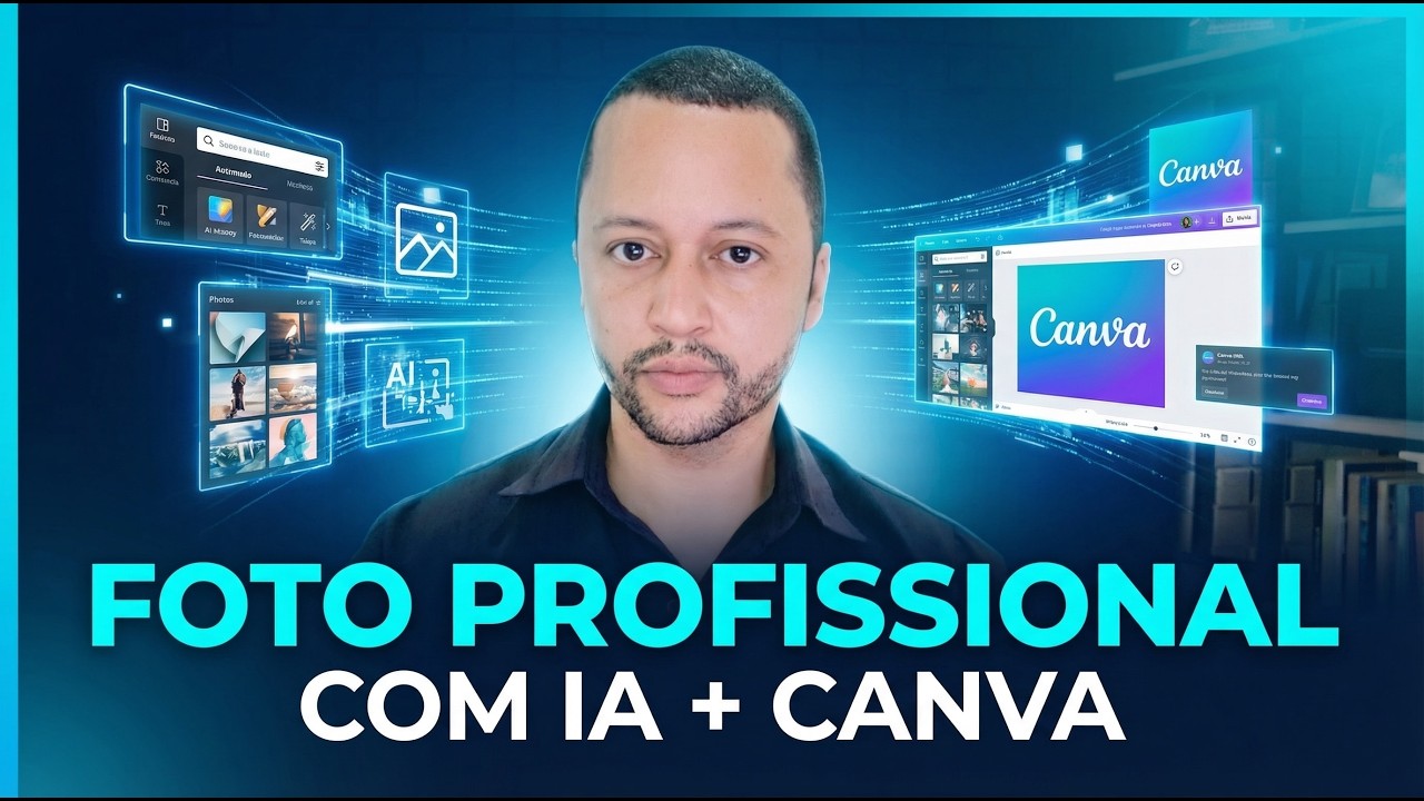 Foto Profissional para Perfil do Instagram - com Canva e Inteligência Artificial