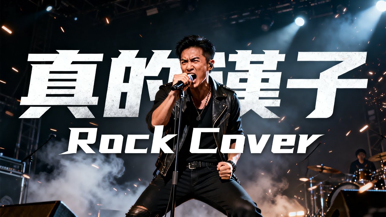 Jan Dik Hon Zi (真的漢子) - Lin Zi Xiang (林子祥) | Male Rock Version!!! 🔥🔥🔥