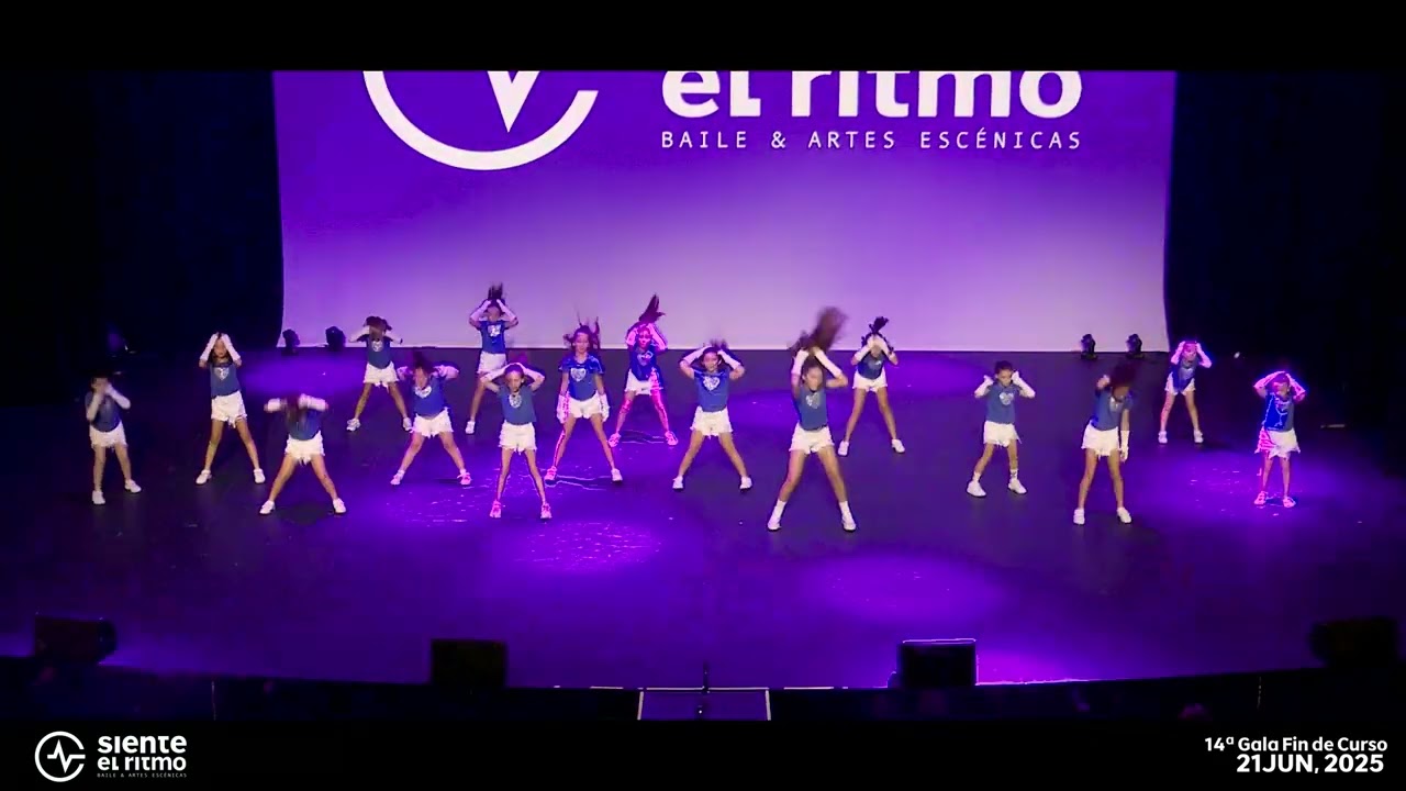 Baile Moderno, Siente el Ritmo, profesora Marina Ruíz, festival de fin de curso 2025