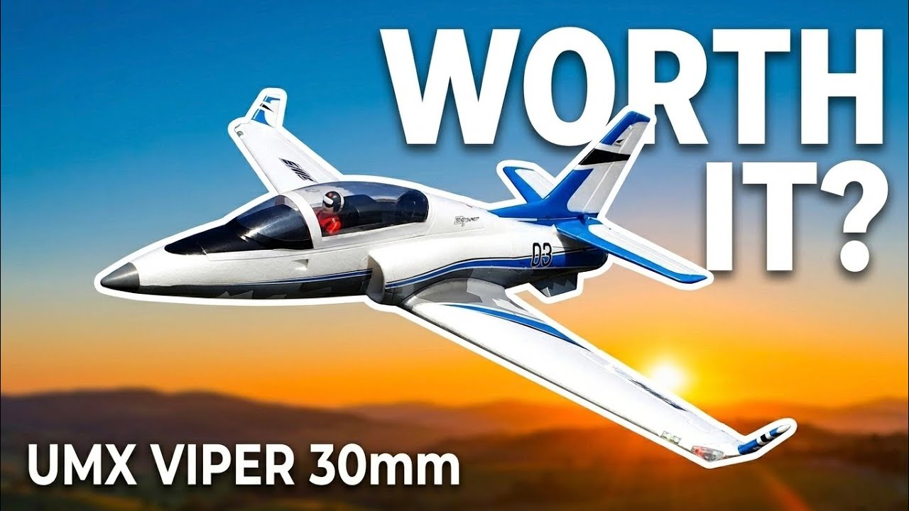 UMX Viper 30mm: Лучший микроструйный двигатель, о котором я даже не мечтал.