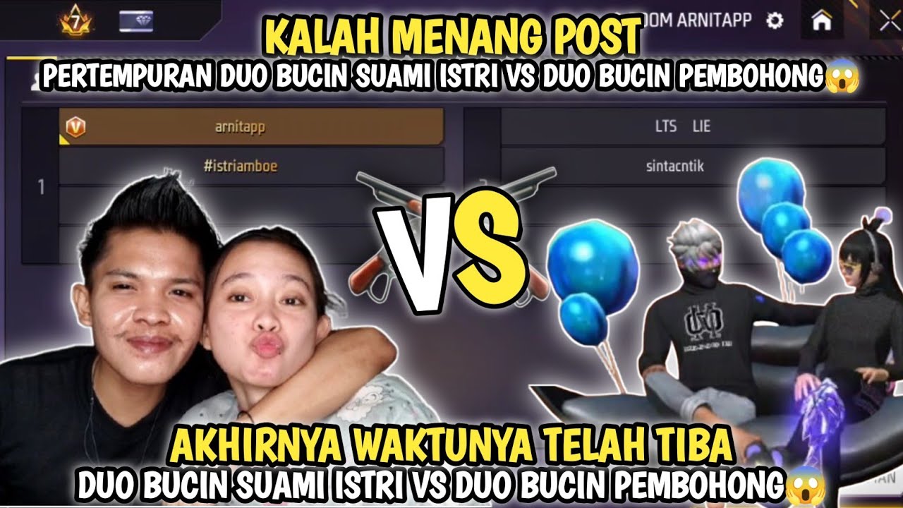 KALAH MENANG POST!! AMBOE DAN ISTRI BERSATU MELAWAN DUO BUCIN PACARAN PENIPU😱