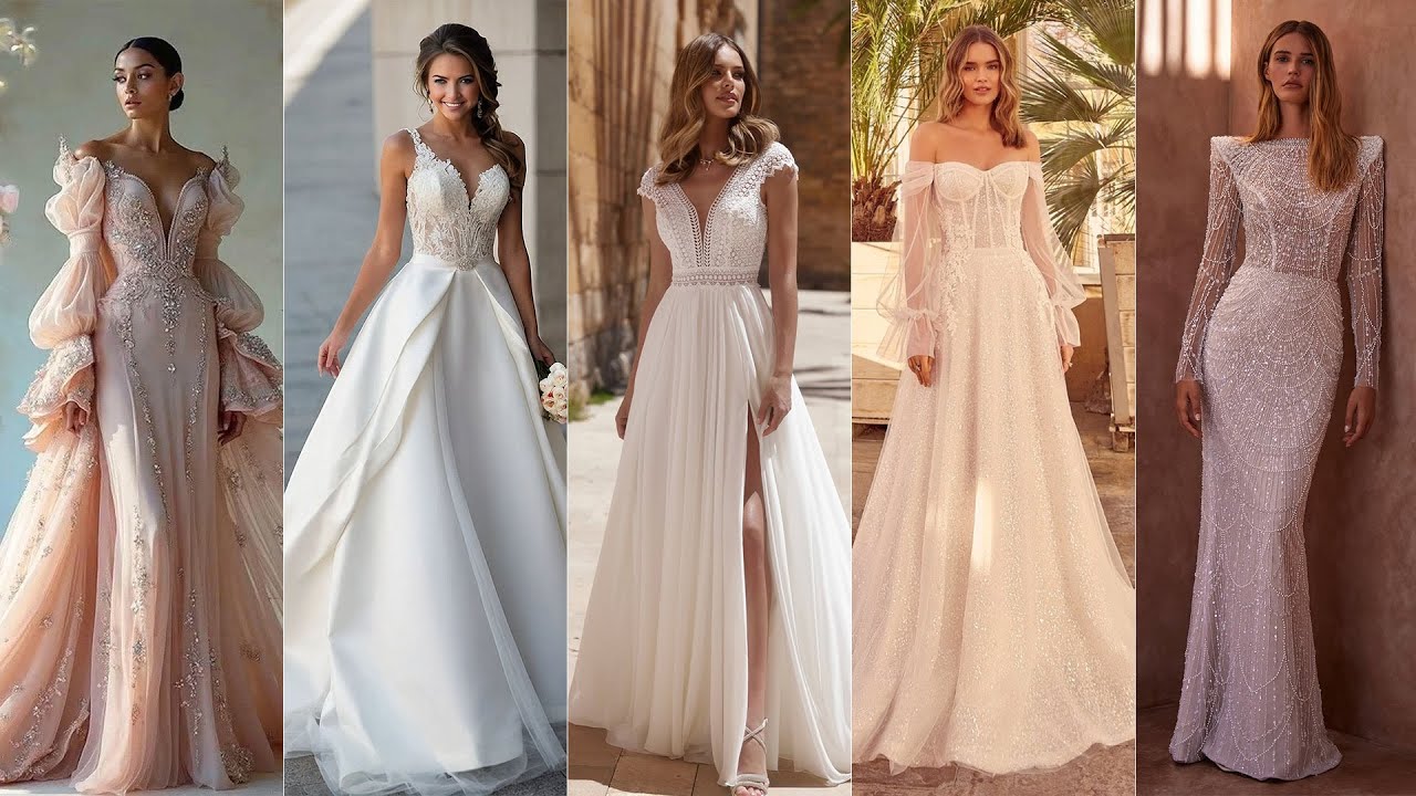 Stunning Minimalist Wedding Dresses For 2025! The Most Romantic Minimalist Wedding Dresses For 2025