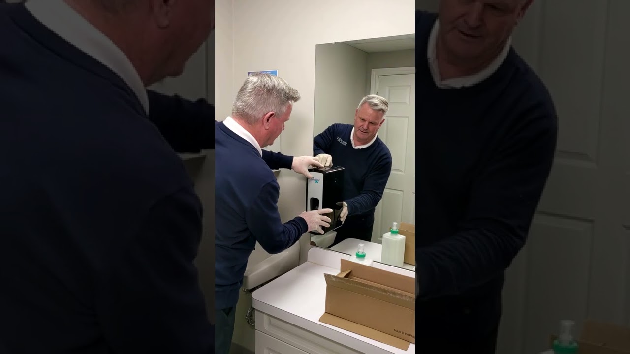 Enviro Solutions Hand Hygiene - Touchless Dispenser Install