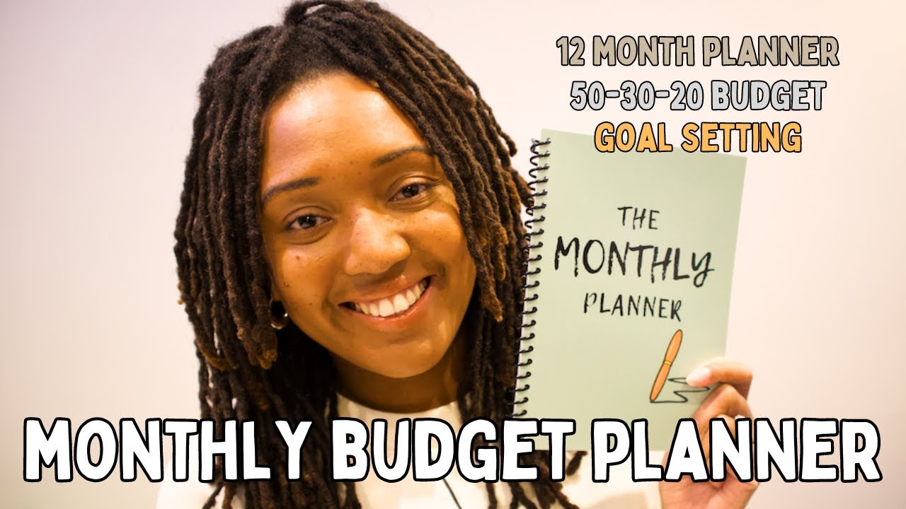 A MONTHLY PERSONAL FINANCE Planner | 50-30-20 Budgeting | Monthly Goal Setting | Etsy Shop