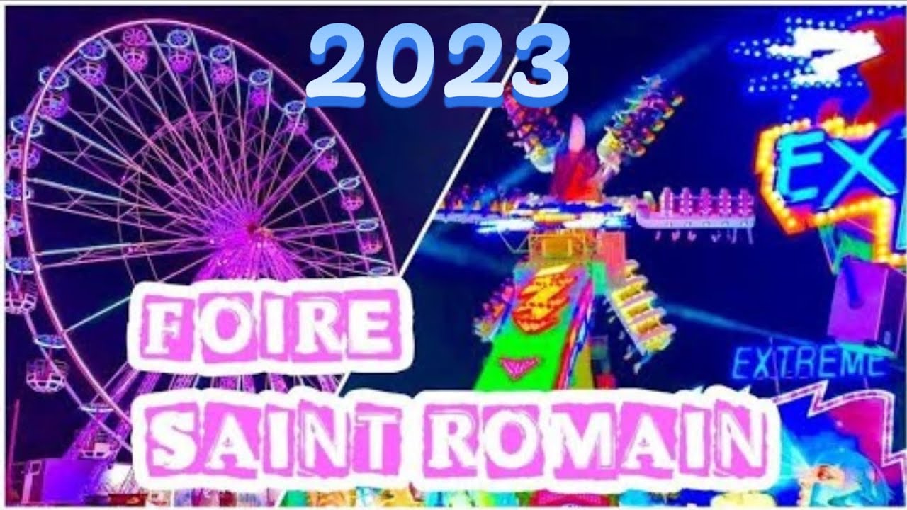 FOIRE SAINT-ROMAIN A ROUEN - EDITION 2023