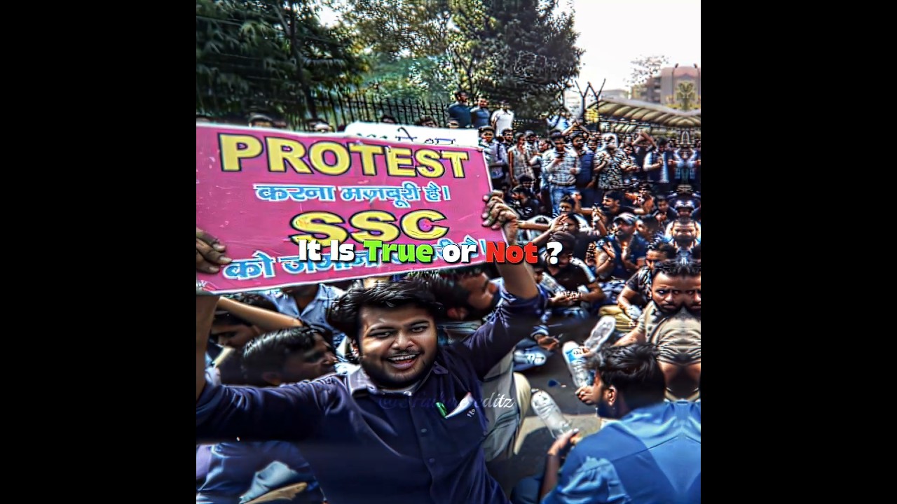 Pov : It's Indian Education system #iitstatus #ssccgl #protest #ssc #students #teachers #government