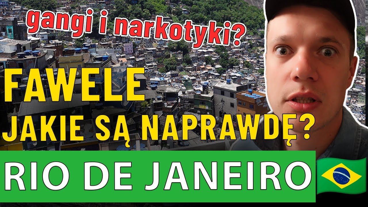 NAJWIĘKSZA FAWELA w Ameryce Południowej i LEGALNE NARKOTYKI |  Rio De Janeiro - NIE JEDŹ!!