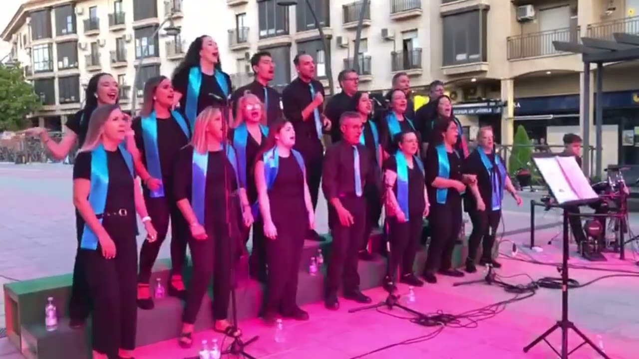El Coro Gospel de Valdepeñas celebró este sábado un concierto.