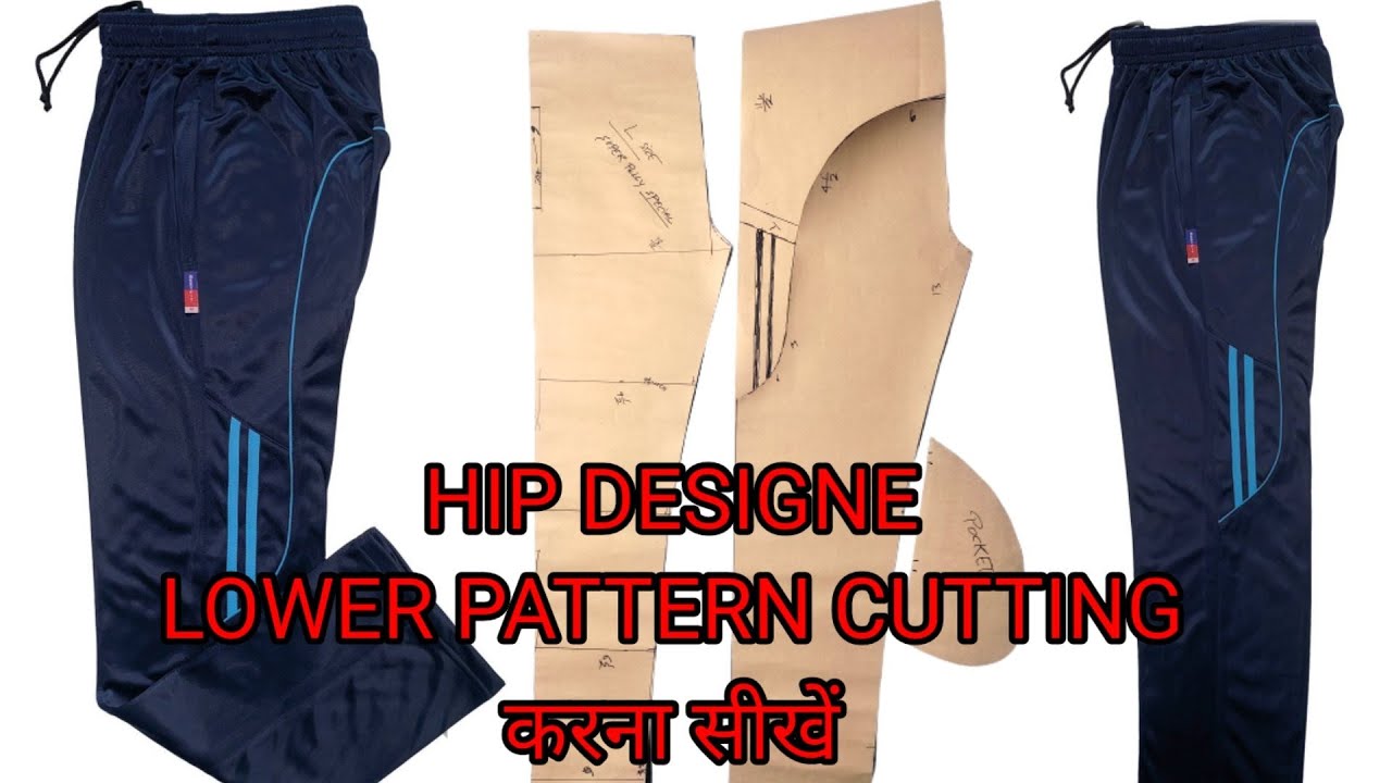 LOWER PATTERN|| lower tracksuit ke pattern kese banaye , trousers lower ka pattern kese banate hai
